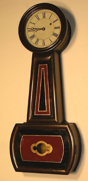 Howard Banjo Clock #5 with label