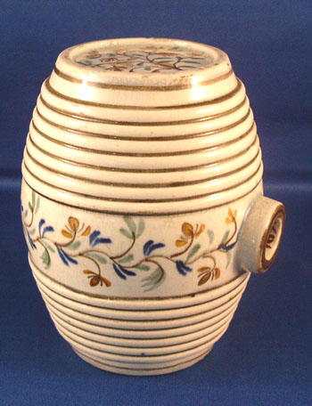 English Pearlware Rundlet