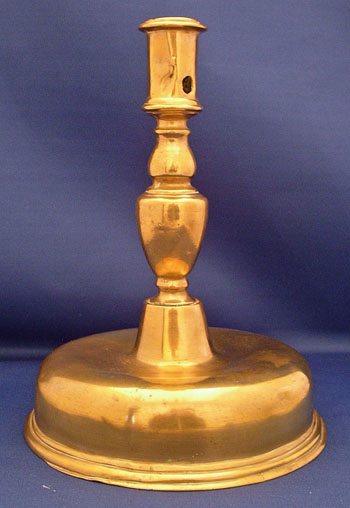 Early Brass Candlestick