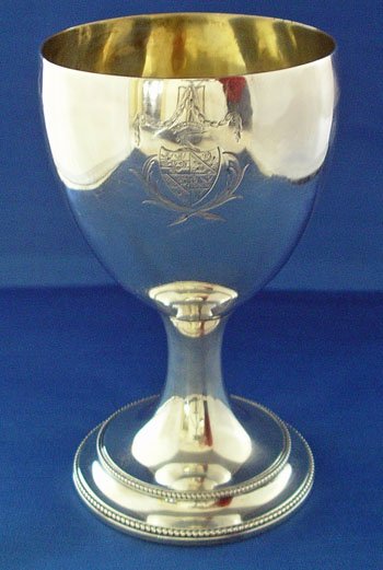 Silver Chalice by Charles Wright London 1778