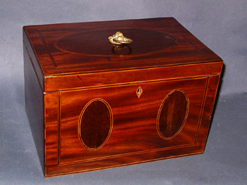 Large American Tea Cady or Chest