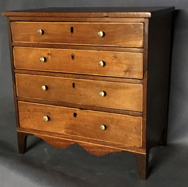 American Miniature inlaid Chest