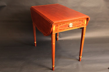 Mahogany Inlaid Pembroke Table