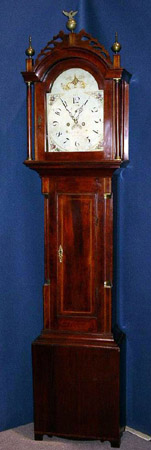 Abel Hutchins Tall Clock