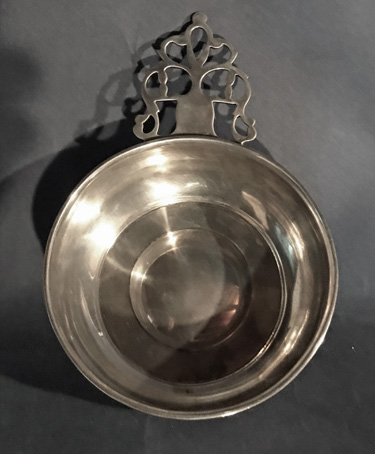 American Silver Porringer by Benjamam Pitman Providence