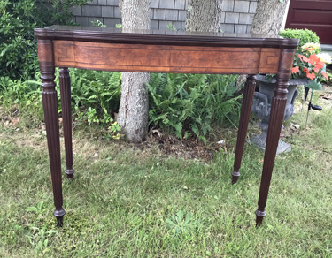 Portsmouth NH Sheraton Card Table