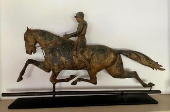 Horse & Rider Weathervane