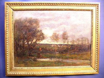 O/C Vermont Landscape by Arthur B. Wilder, 1889