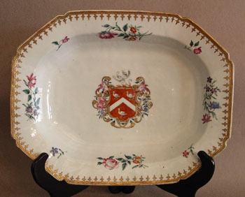 Armorial Soup Tureen and Undertray, Arms of SAYER