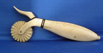 Scrimshaw Jagging Wheel with Baleen Ring