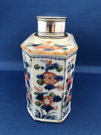 Chinese Imari Tea Caddy