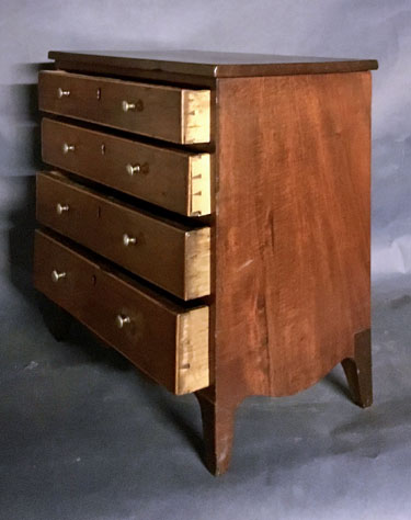 American Miniature inlaid Chest