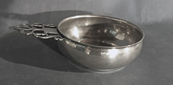 American Silver Porringer by Benjamam Pitman Providence