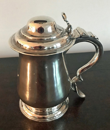 George III Silver Tankard