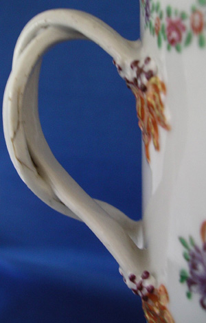 Chinese Export Strap Handled Covered Urn