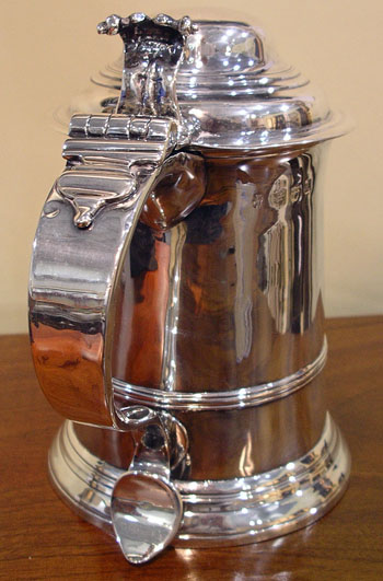 Silver Tankard by William Shaw & William Priest