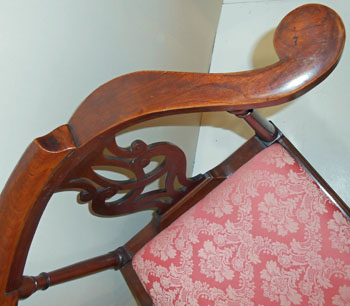 Cherry Corner Chair