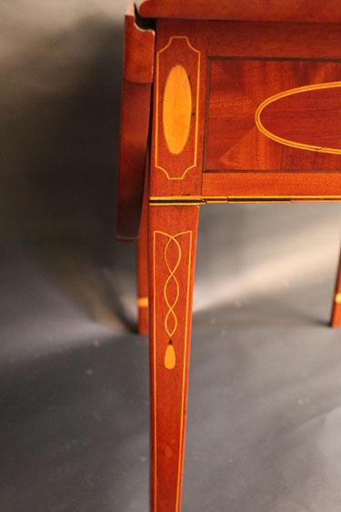 Mahogany Inlaid Pembroke Table