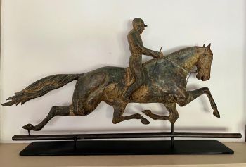 Horse & Rider Weathervane