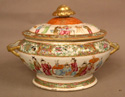 Chinese Export Soup Tureen in the Mandarin Pattern