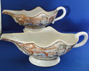 Pair of Silver Form Sauce Boats