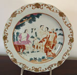 Judgement of Paris Chinese Export Plate