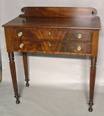 Sheraton Mahogany Two Drawer Server