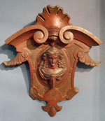 Antique Walnut Carving