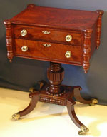 Classical Mahogany Work Table