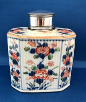 Chinese Imari Tea Caddy