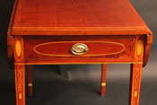 Mahogany Inlaid Pembroke Table