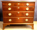 Pennsylvania Walnut 4 Drawer Chest